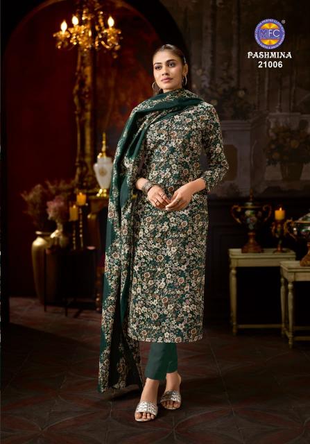Mfc pashmina vol 21 cotton dress material wholesale shop